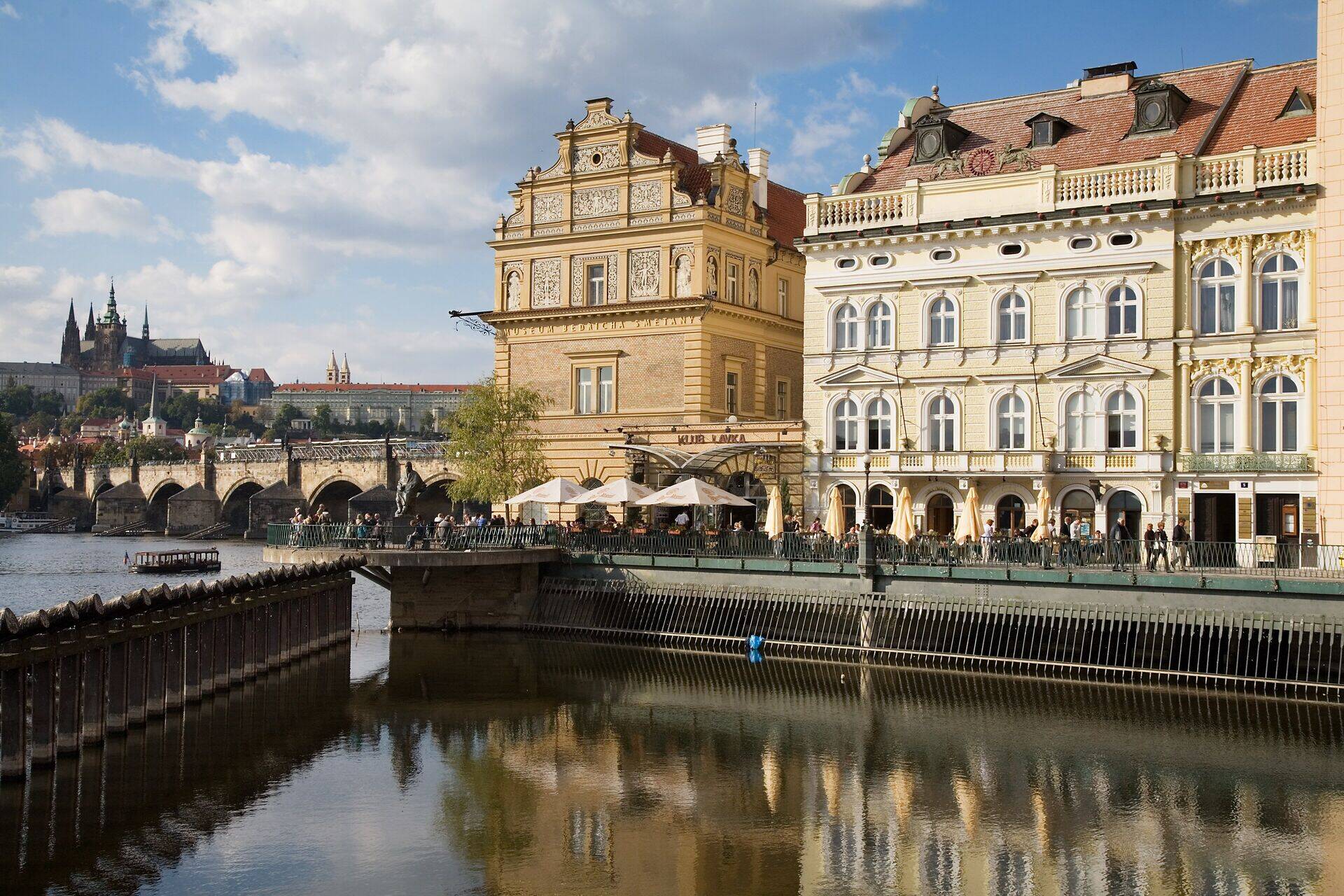 Charles Bridge and the Vltava