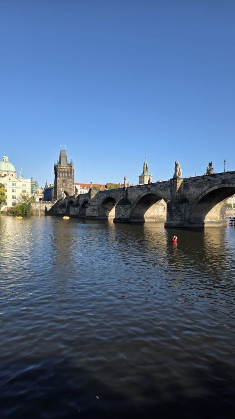 Prague from the deck