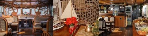 Boats and steamboats for hire