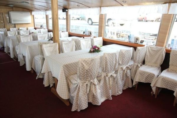 Wedding on a steamer